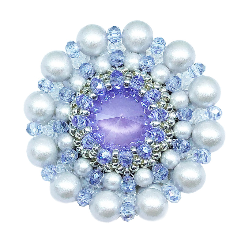 Брошь Ducharme Cinderella Dream Dove Grey Lilac Изображение 2